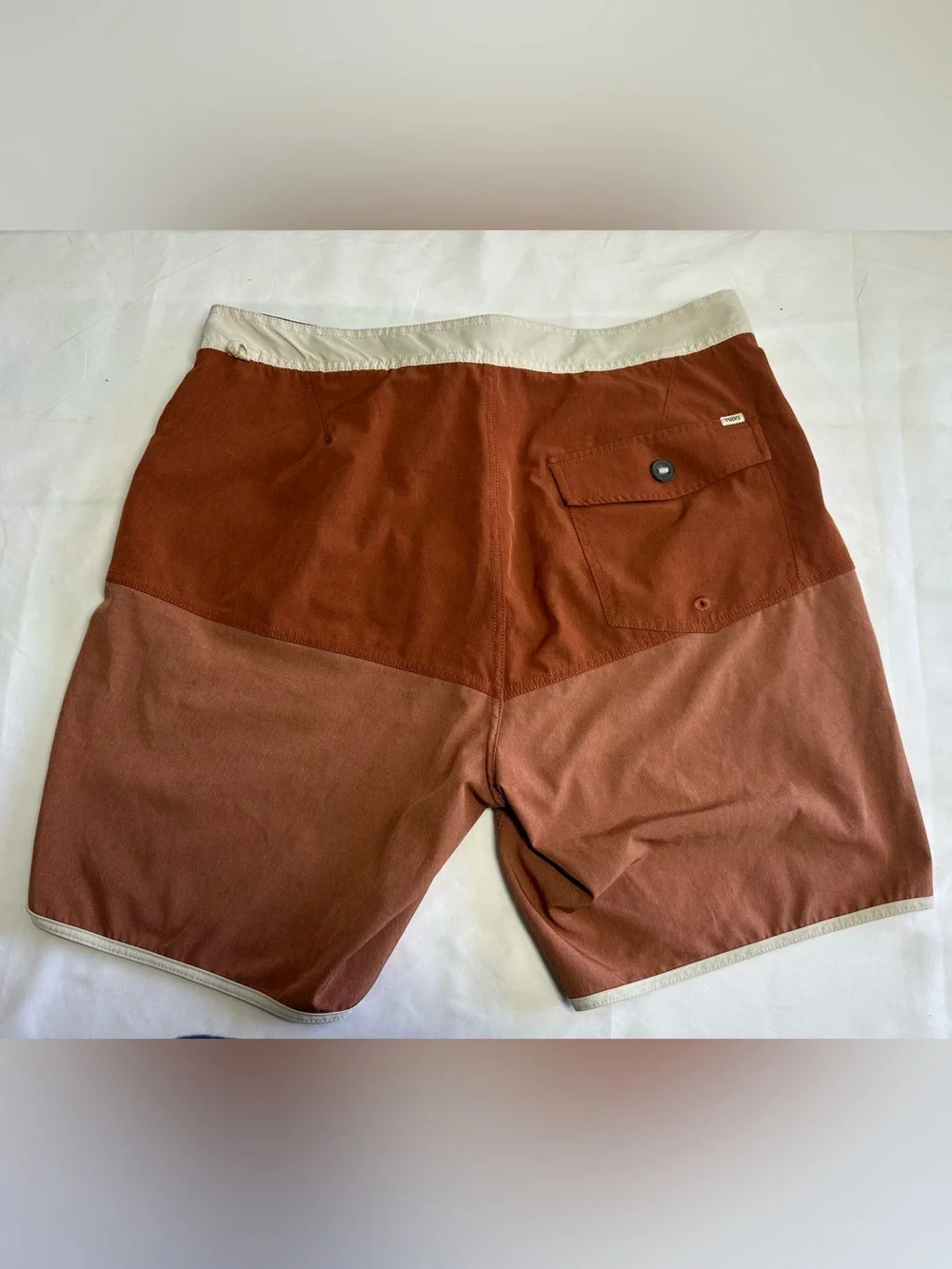 Vuori Cruise Swim Boardshort Dark Penny Size 34 V314